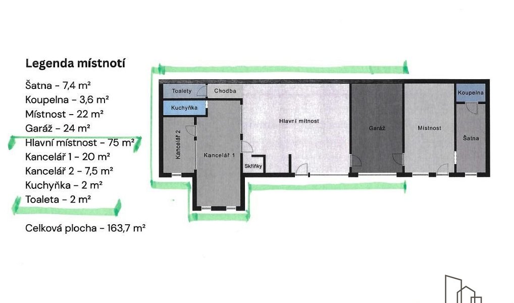 Pronájem obchodních prostor 130 m², Hodonín – náhled fotky 5