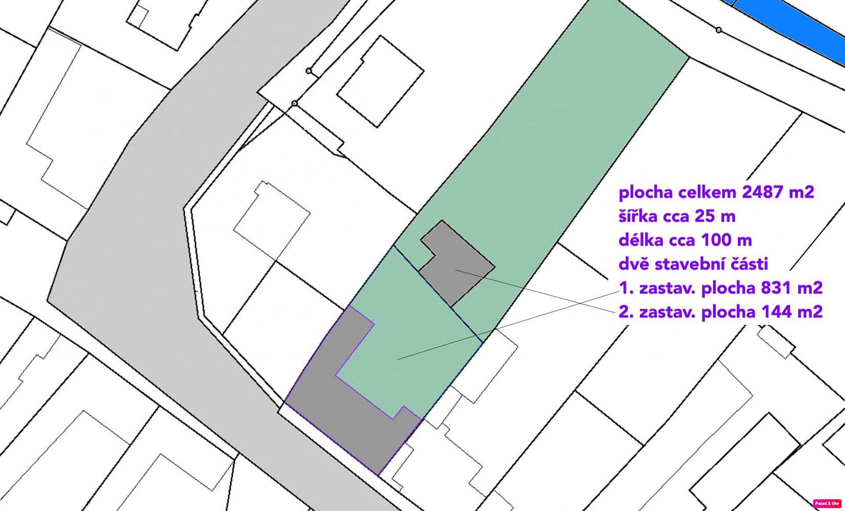 Prodej stavebního pozemku 2 487 m² — photo 2