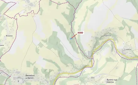 Dražba lesa 2 540 m², Bystrá nad Jizerou