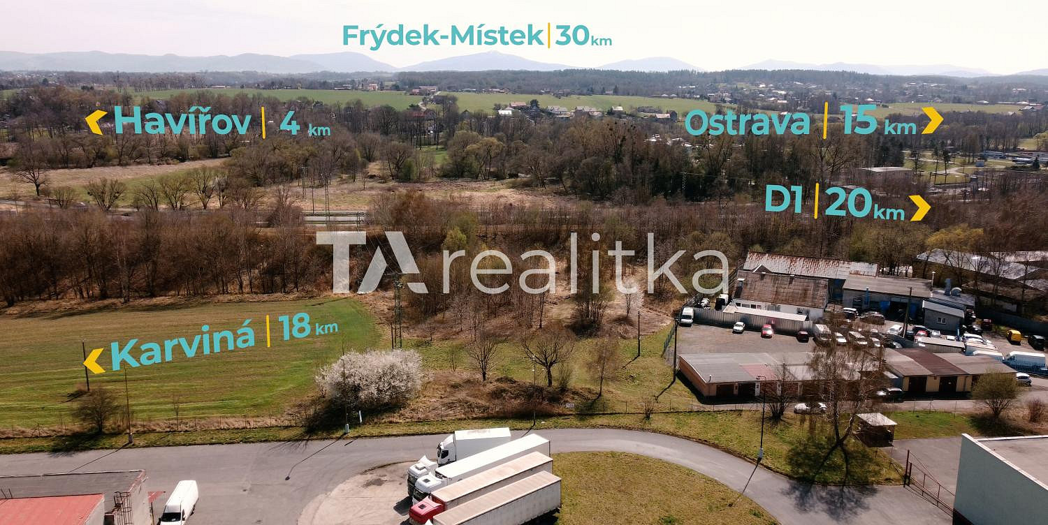 Prodej komerčního pozemku 6 837 m² – pohled 4