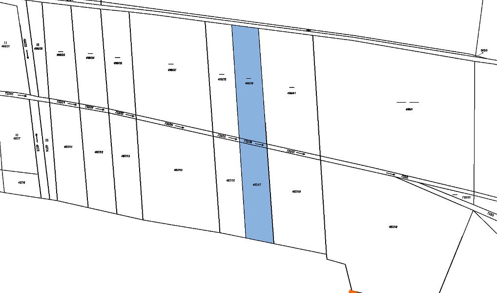 Prodej pozemku 2 783 m², Olešná – náhled fotky 2