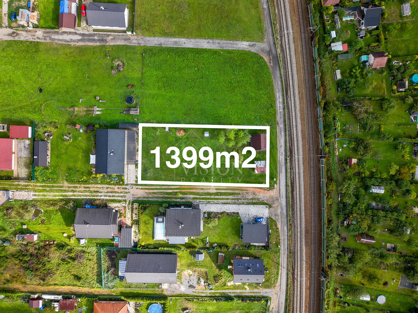 Prodej stavebního pozemku 1 399 m²