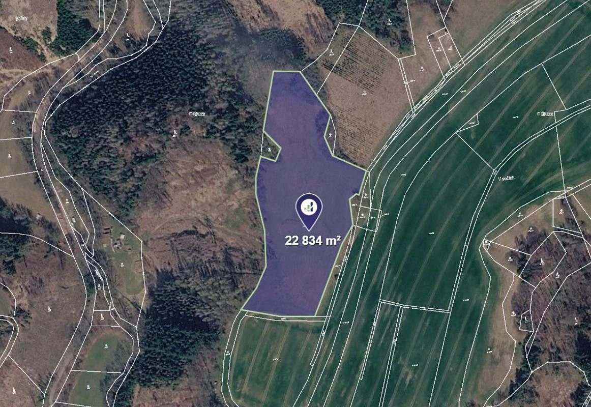Prodej louky 22 834 m²