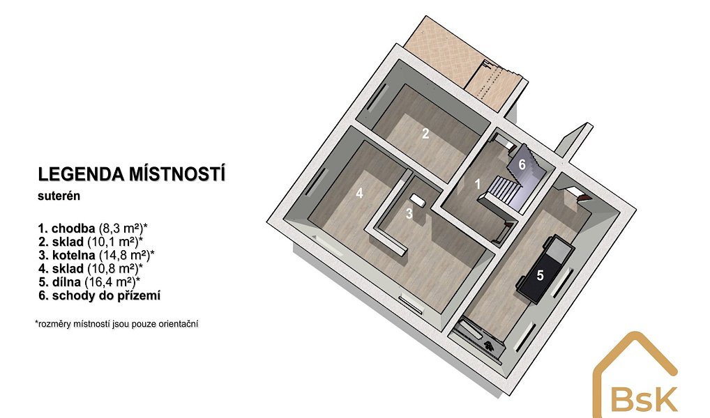 Prodej domu 165 m² s pozemkem 1 175 m², Maršovice – náhled fotky 5