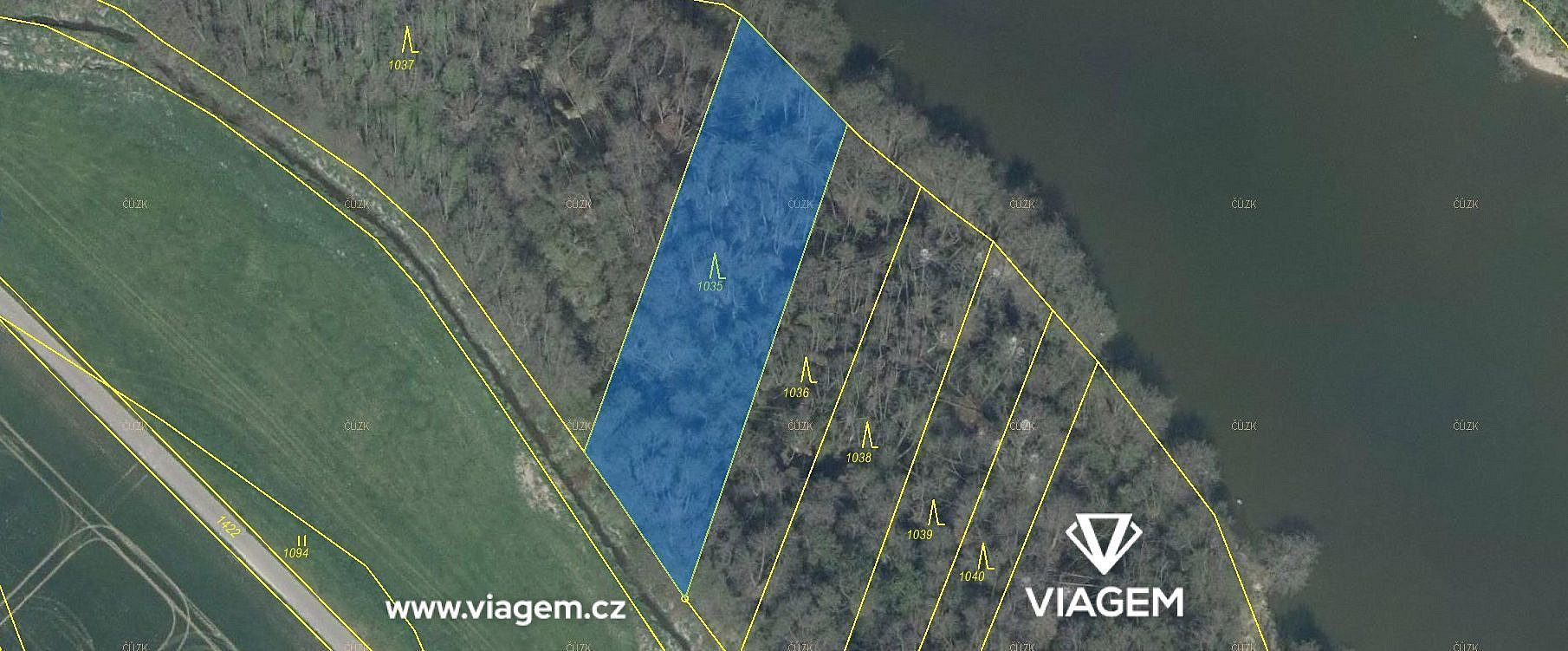 Prodej lesa 880 m²