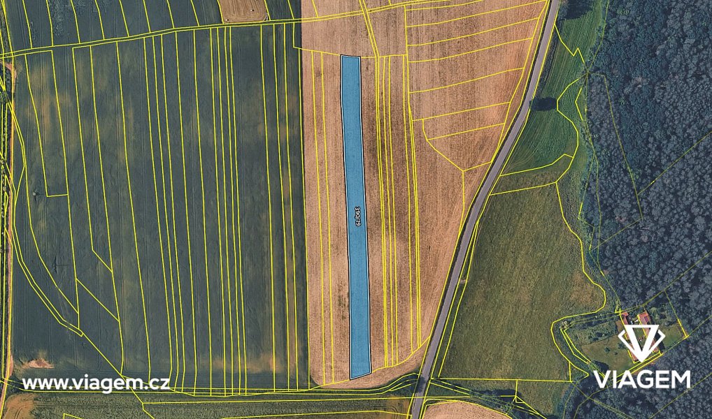 Prodej pole 1 856 m², Česká Bříza – náhled fotky 4
