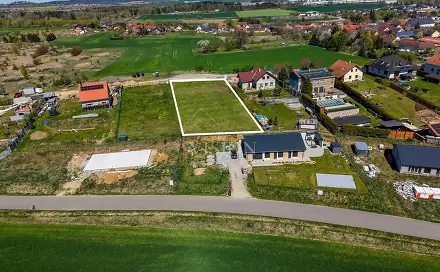 Prodej stavebního pozemku 1 233 m², Dobev, okres Písek
