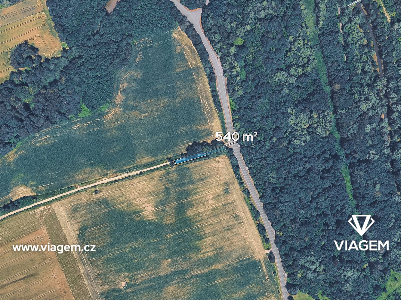 Prodej komerčního pozemku 540 m² – fotografie 2