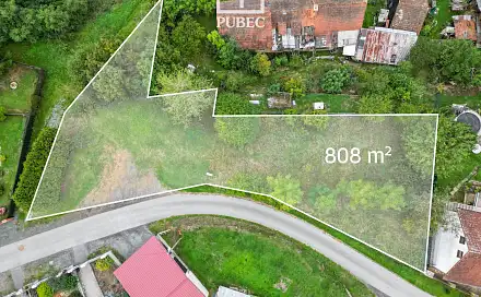 Prodej stavebního pozemku 808 m², Střelice, okres Plzeň-Jih