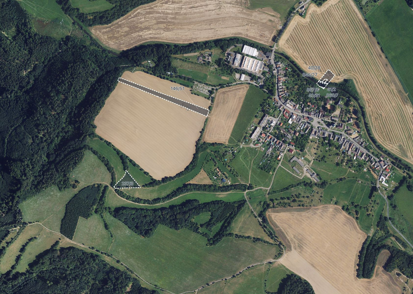 Prodej pole 9 711 m²