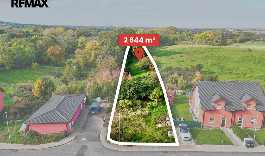Prodej zahrady 2 644 m², Škvorec – náhled fotky 2