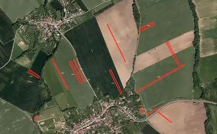 Prodej pole 105 347 m², Loukov, okres Kroměříž