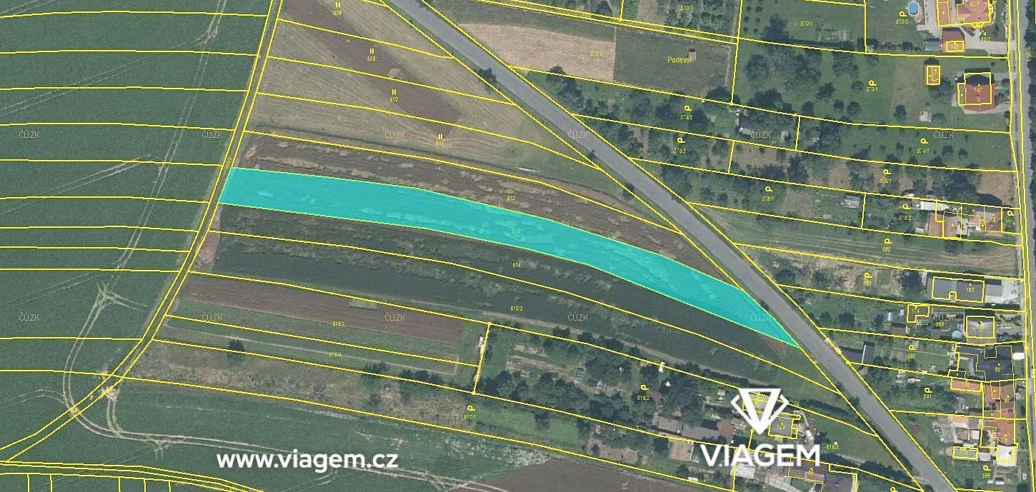 Prodej pole 1 010 m² – fotografie 2