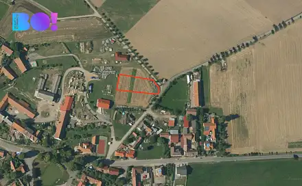 Prodej stavebního pozemku 1 524 m², Štěpkov, okres Třebíč