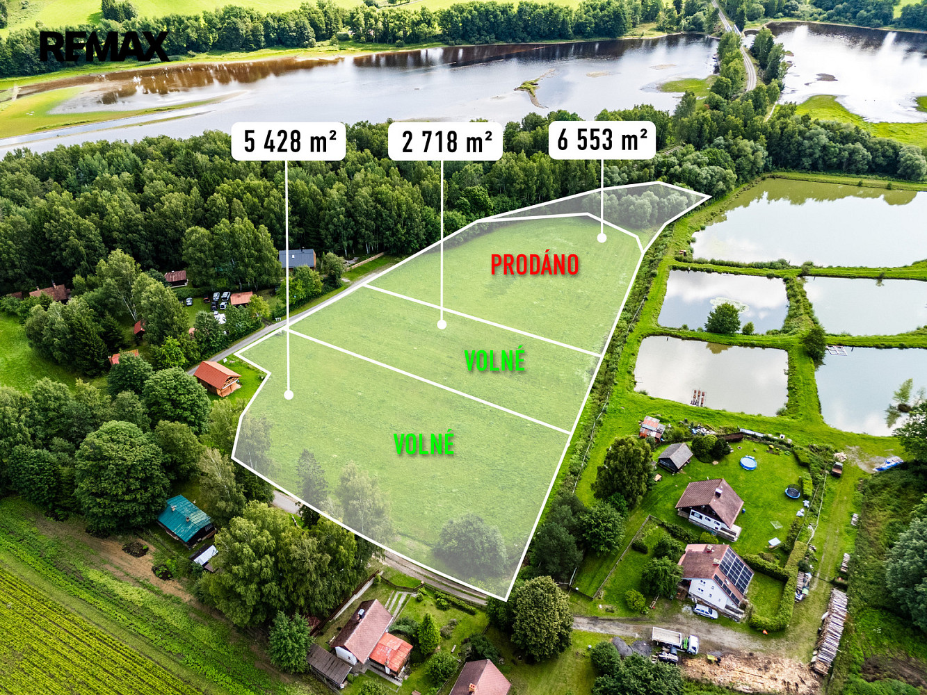Prodej pozemku 9 752 m² – pohled 3