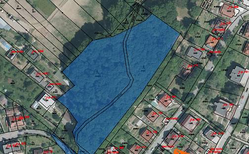 Prodej lesa 47 m², Luhačovice, okres Zlín