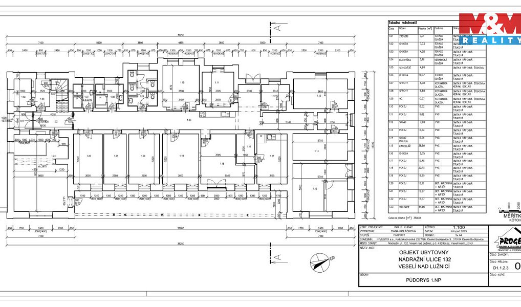 Prodej nájemního domu, činžáku 1 121 m², Veselí nad Lužnicí – náhled fotky 6
