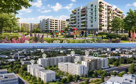 Prodej bytu 2+kk 49 m², U továren, Praha 10 - Hostivař