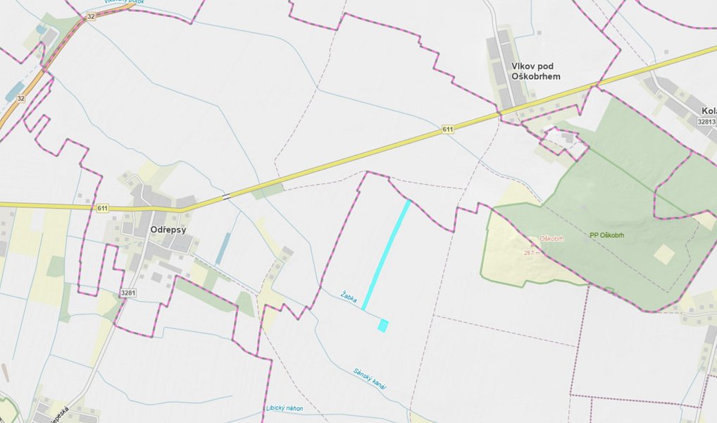 Prodej pole 22 951 m², Opolany – náhled fotky 2
