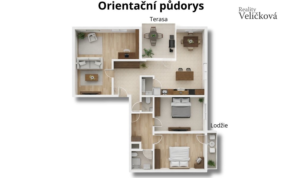 Prodej bytu 3+1 117 m², Praha – náhled fotky 8