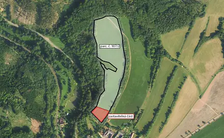 Prodej stavebního pozemku 8 155 m², Městečko Trnávka - Mezihoří, okres Svitavy