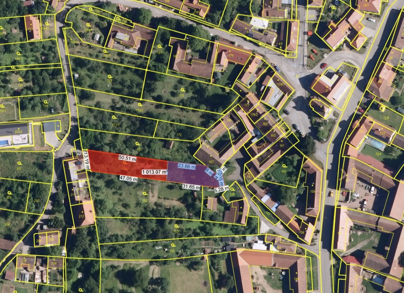 Prodej stavebního pozemku 1 000 m² – fotografie 4