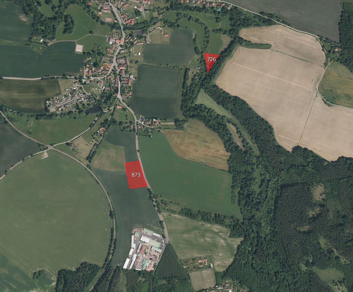 Prodej pole 14 453 m²