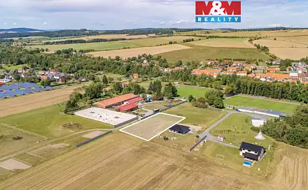 Prodej stavebního pozemku 2 749 m², Spálené Poříčí, okres Plzeň-Jih