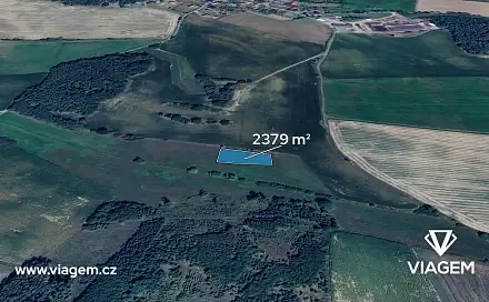 Prodej pole 1 189 m², Hornosín, okres Strakonice