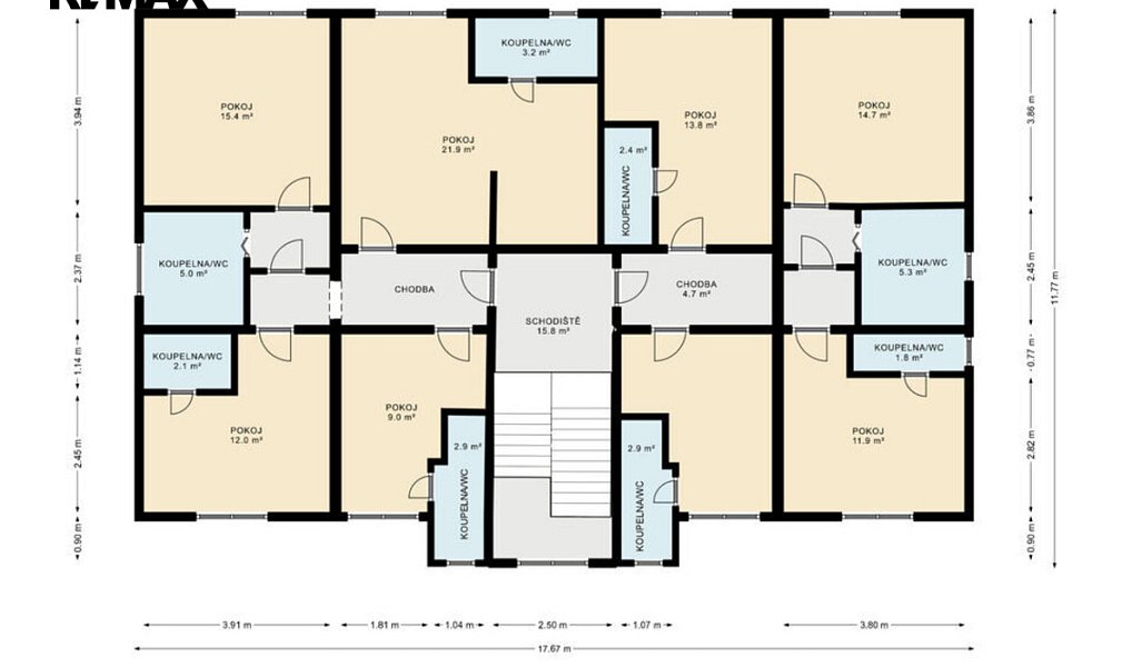 Prodej ubytovacího objektu 655 m², Dolní Dunajovice – náhled fotky 33
