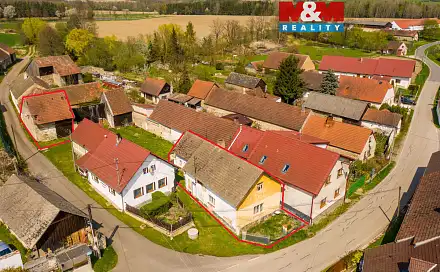 Prodej chaty/chalupy 140 m² s pozemkem 279 m², Bělčice - Újezdec, okres Strakonice