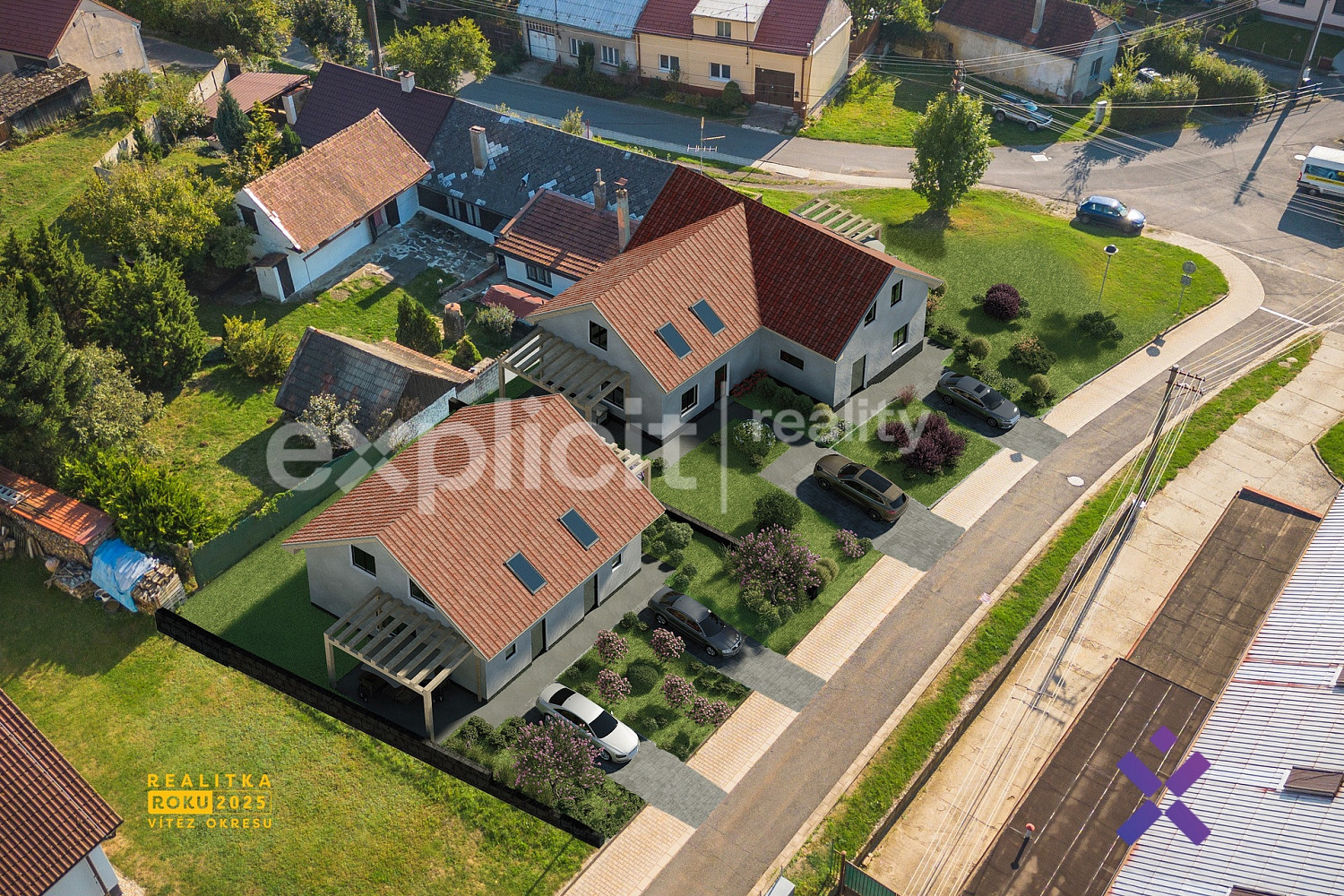 Prodej domu 61 m² s pozemkem 136 m²