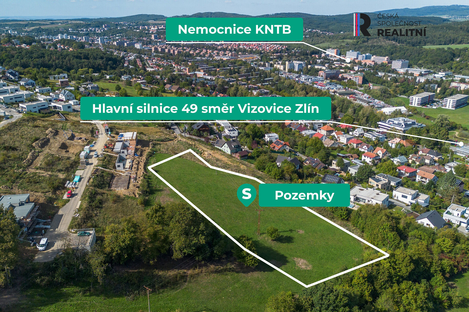 Prodej stavebního pozemku 8 375 m² – fotografie 2
