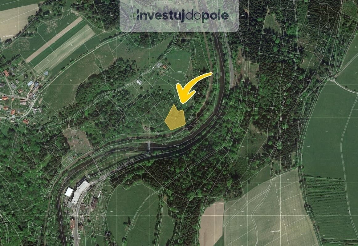 Prodej louky 2 800 m² – pohled 2