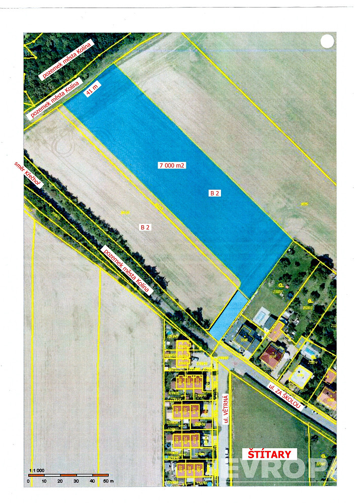Prodej stavebního pozemku 7 000 m²