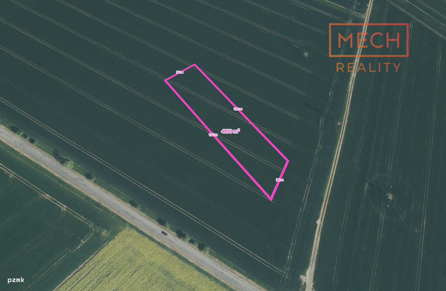 Prodej komerčního pozemku 4 850 m² – fotografie 4