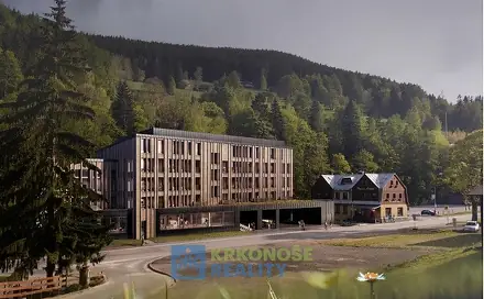 Prodej bytu 1+kk 38 m², Pec pod Sněžkou - Velká Úpa, okres Trutnov