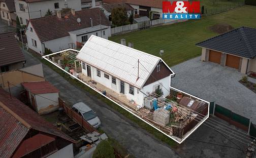 Prodej domu 80 m² s pozemkem 203 m², Horní Lukavice, okres Plzeň-Jih
