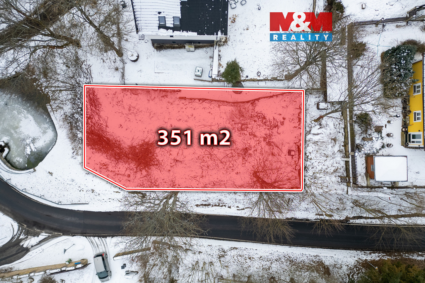 Prodej stavebního pozemku 351 m²