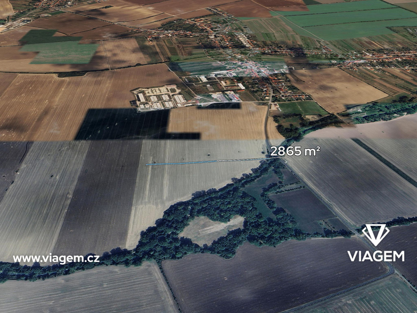 Prodej pole 1 432 m²