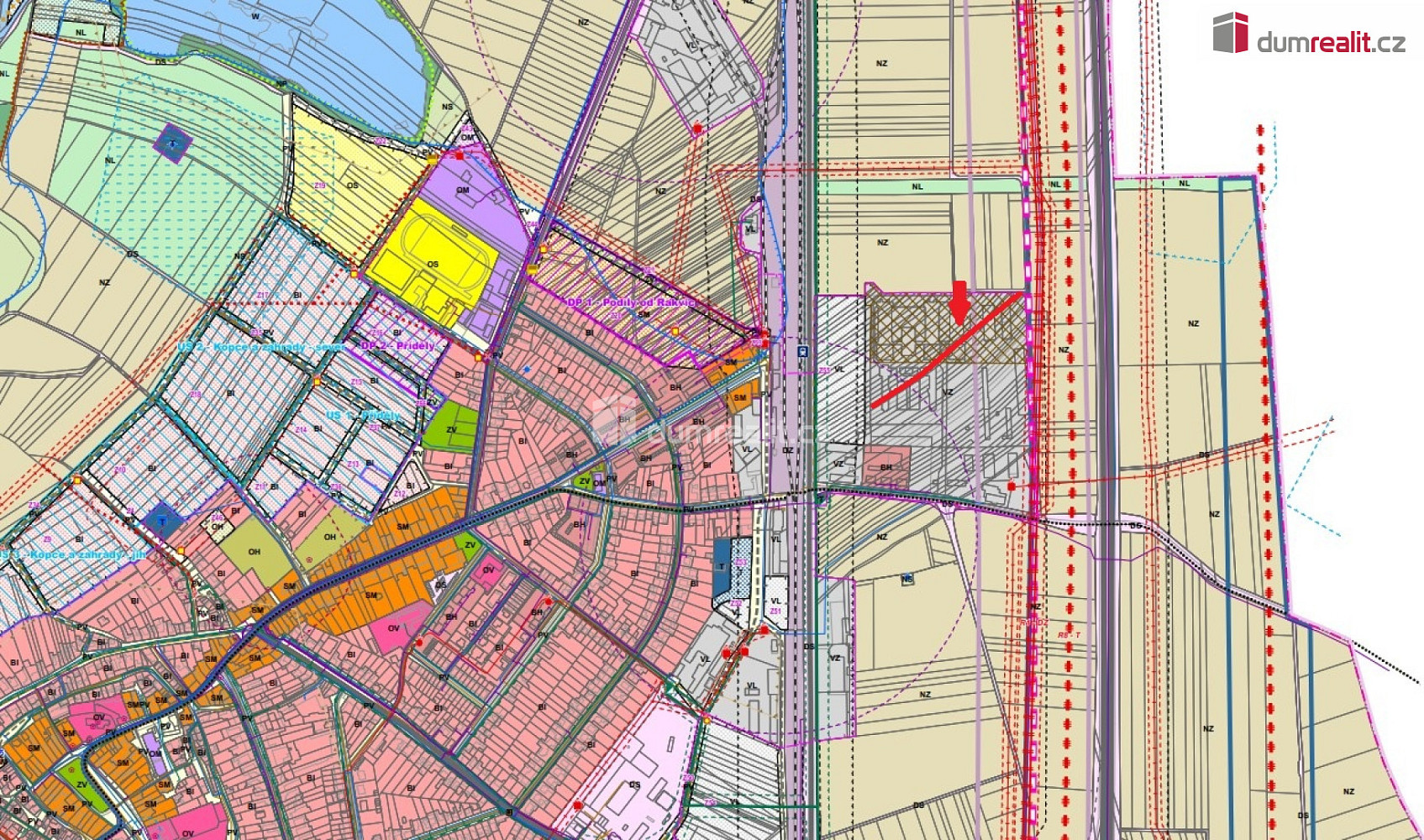 Prodej komerčního pozemku 1 255 m² — photo 3