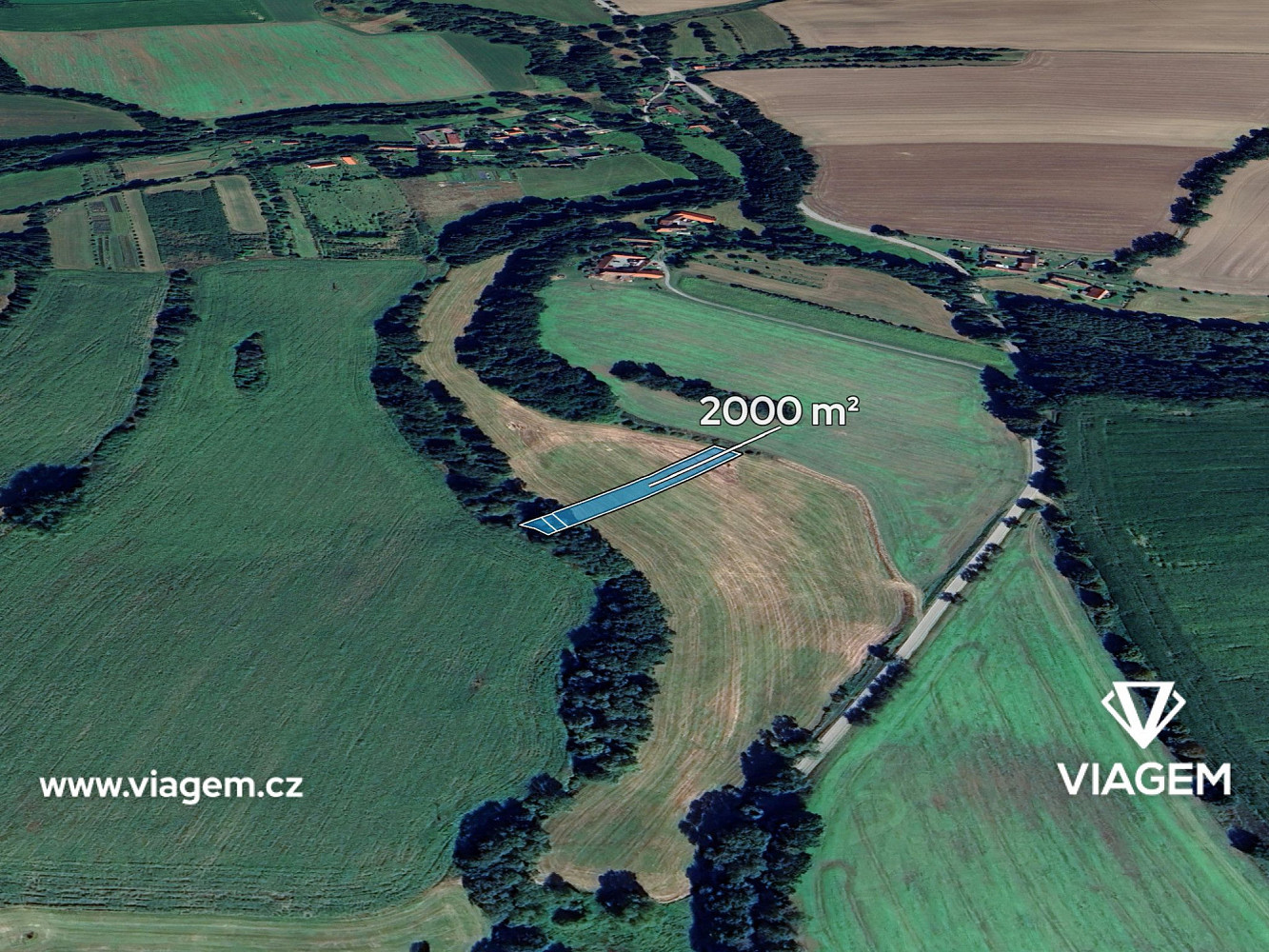 Prodej pole 666 m²