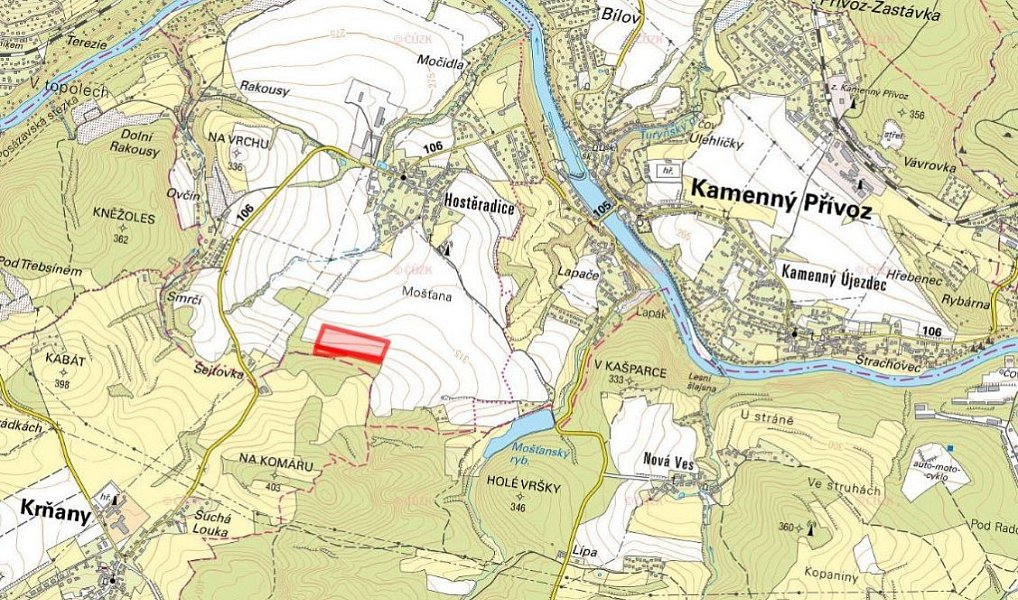 Prodej pole 30 999 m², Kamenný Přívoz – náhled fotky 2