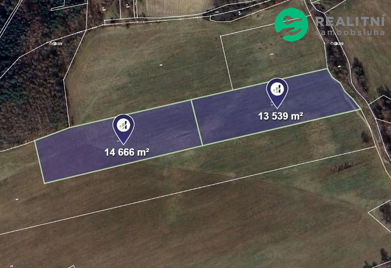 Prodej pole 18 996 m²