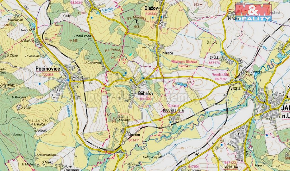 Prodej lesa 1 468 m², Dlažov – náhled fotky 5