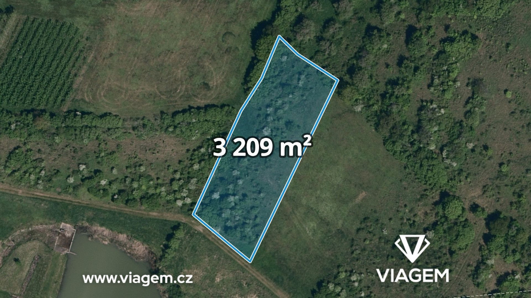 Prodej zahrady 802 m²
