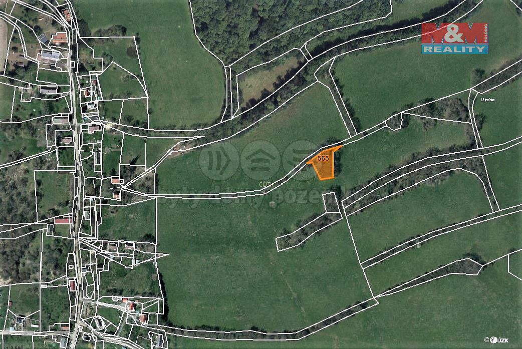 Prodej louky 1 147 m²