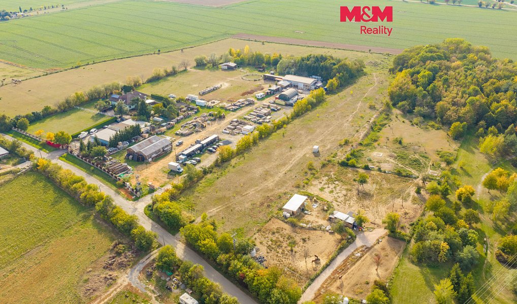 Prodej pozemku, 10265 m², Praha-západ, Ořech