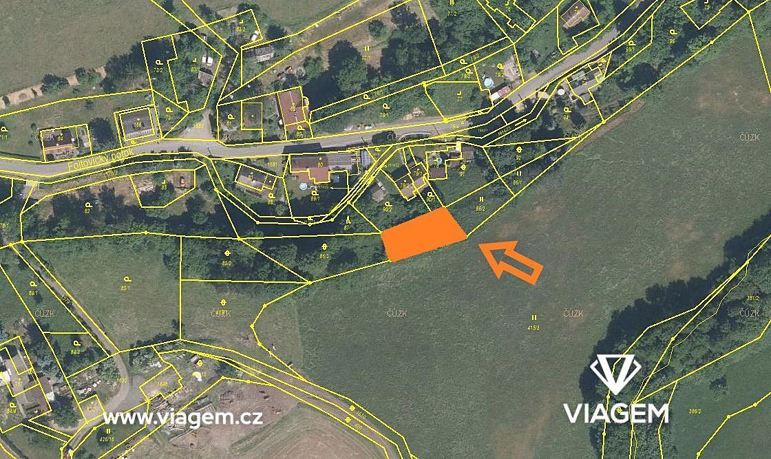 Prodej zahrady 380 m² – fotografie 2