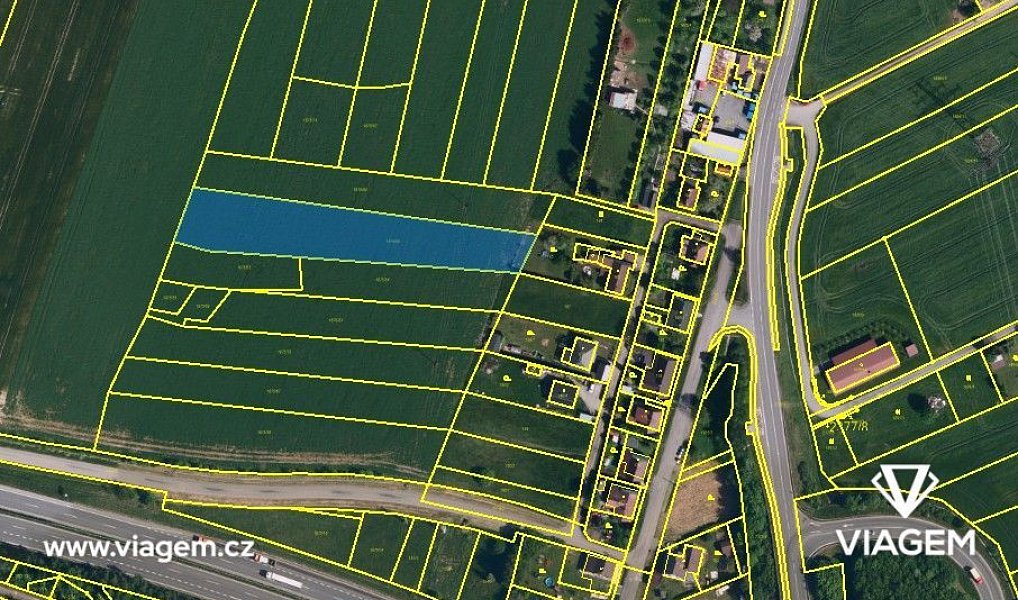 Prodej pole 3 381 m², Dobrá – náhled fotky 2